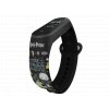 Náhradní náramek Mi band 3/4/5/6 Harry Potter - TEMNÁ MAGIE černý