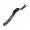 Náhradní náramek Mi band 3/4/5/6 Harry Potter - TEMNÁ MAGIE černý