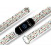 Náhradní náramek Mi band 3/4/5/6 Harry Potter - Kreslené postavičky bílý