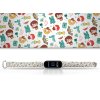 Náhradní náramek Mi band 3/4/5/6 Harry Potter - Kreslené postavičky bílý