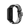 Pletený náramek pro Mi band 8 Active / Redmi Band 2 černobílý