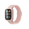 Pletený náramek pro Xiaomi Redmi Watch 3 růžový