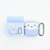 Jednobarevný obal s karabinou pro AirPods 4