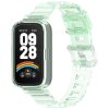 Transparentní silikonový řemínek pro Mi Band 9 Active zelený
