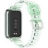 Transparentní silikonový řemínek pro Mi Band 9 Active zelený 2