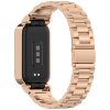 Kovový řemínek pro Mi band 9 Active růžovo-zlatý 2