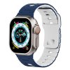 Perforovaný dvojbarevný řemínek pro Apple Watch 42/44/45/46/49mm