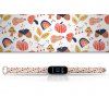 Náhradní náramek Mi band 3/4/5/6 Plody podzimu bílý
