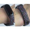 Náhradní náramek Mi band 3/4/5/6 Kouzelný podzim černý