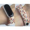 Náhradní náramek Mi band 3/4/5/6 Podzim v lese bílý