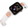 Apple watch řemínek Kočka v listí bílý