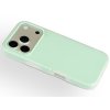 Frosted pastelově zelený kryt pro iPhone 17 Pro Max