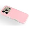 Frosted světle růžový kryt pro iPhone 17 Pro Max