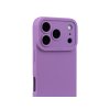 Fialový silikonový kryt se zvýšenou ochranou čoček pro iPhone 17 Pro Max