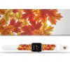 Apple watch řemínek Kupa listí bílý