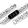 Náhradní náramek Mi band 3/4/5/6 Netopýři bílý
