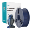 Filament Sunlu Silk PLA+ 1,75 mm 1 kg, Dvoubarevný černo-modrá