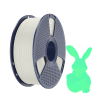 Filament Sunlu PLA Luminiscenční 1,75 mm 1 kg, Bílo-zelená