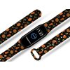 Náhradní náramek Mi band 3/4/5/6 Tykve černý