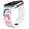 Apple watch řemínek Cesmína bílý