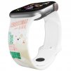Apple watch řemínek Vánoce jsou tady bílý