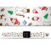 Apple watch řemínek Vánoce bílý