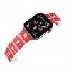 Apple watch řemínek Vánoční motiv bílý