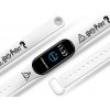 Náhradní náramek Mi band 3/4/5/6 Harry Potter - Relikvie smrti 3 bílý