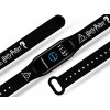 Náhradní náramek Mi band 3/4/5/6 Harry Potter - Relikvie smrti 3 černý
