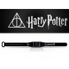 Náhradní náramek Mi band 3/4/5/6 Harry Potter - Relikvie smrti 3 černý