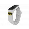 Náhradní náramek Mi band 3/4/5/6/7  Batman - LogoNáhradní náramek Mi band 3/4/5/6  Batman - Logo bílý