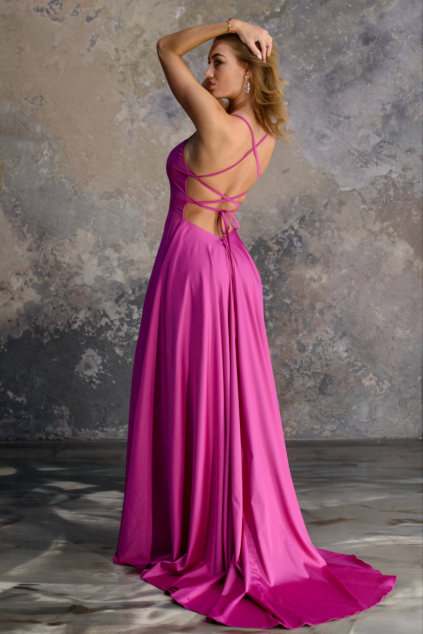 Společenské šaty EVA se šněrováním - více barev MiaBella