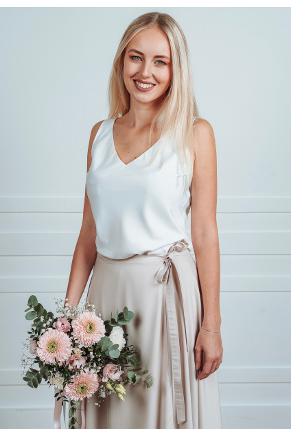 Vzorkový top s V výstřihem MiaBella