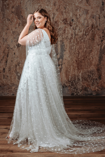 Svatební šaty s puntíky POPPY PLUS MiaBella