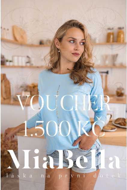 Dárkový poukaz v hodnotě 1500 Kč ONLINE MiaBella