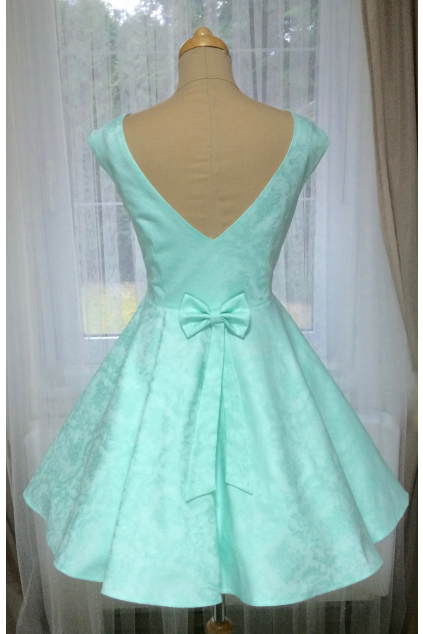 Mint zelené retro šaty SUSAN MiaBella