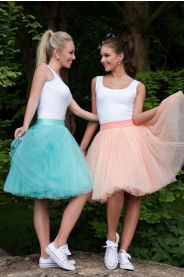 Oboustranná tutu sukně meruňková MiaBella