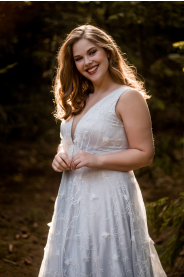 sedo-modre svatebni saty