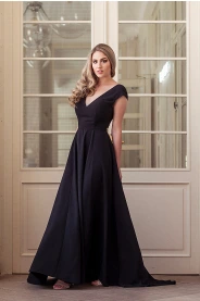 Černé společenské šaty LOREN - více barev MiaBella