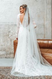 Svatební závoj hladký MiaBella