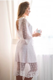 Celokrajkový župánek – zadní pohled