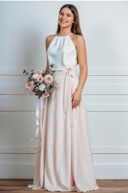 Dlouhá zavinovací sukně - výběr barev krémové MiaBella