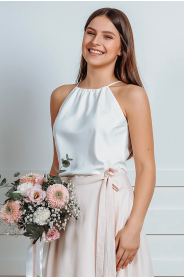 Top s vázaním za krk - výběr barev MiaBella