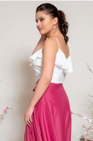 Top na tenká ramínka - výběr barev – přední pohled