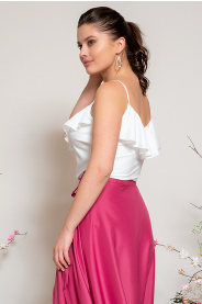 Top na tenká ramínka - výběr barev (Barva Požadovanou barvu uveďte v poznámce objednávky, Velikost 44 a větší + 200Kč)