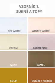 Top s V výstřihem a rukávy - výběr barev (Barva Požadovanou barvu uveďte v poznámce objednávky, Velikost 44 a větší + 200Kč)