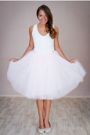 Tylová TUTU sukně růžová MiaBella