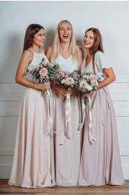 Dlouhá zavinovací sukně