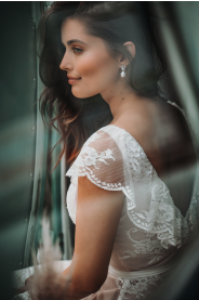 Romantické svatební šaty LUCA – detail modelu