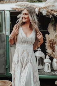 1817 4 krajkove boho saty davine